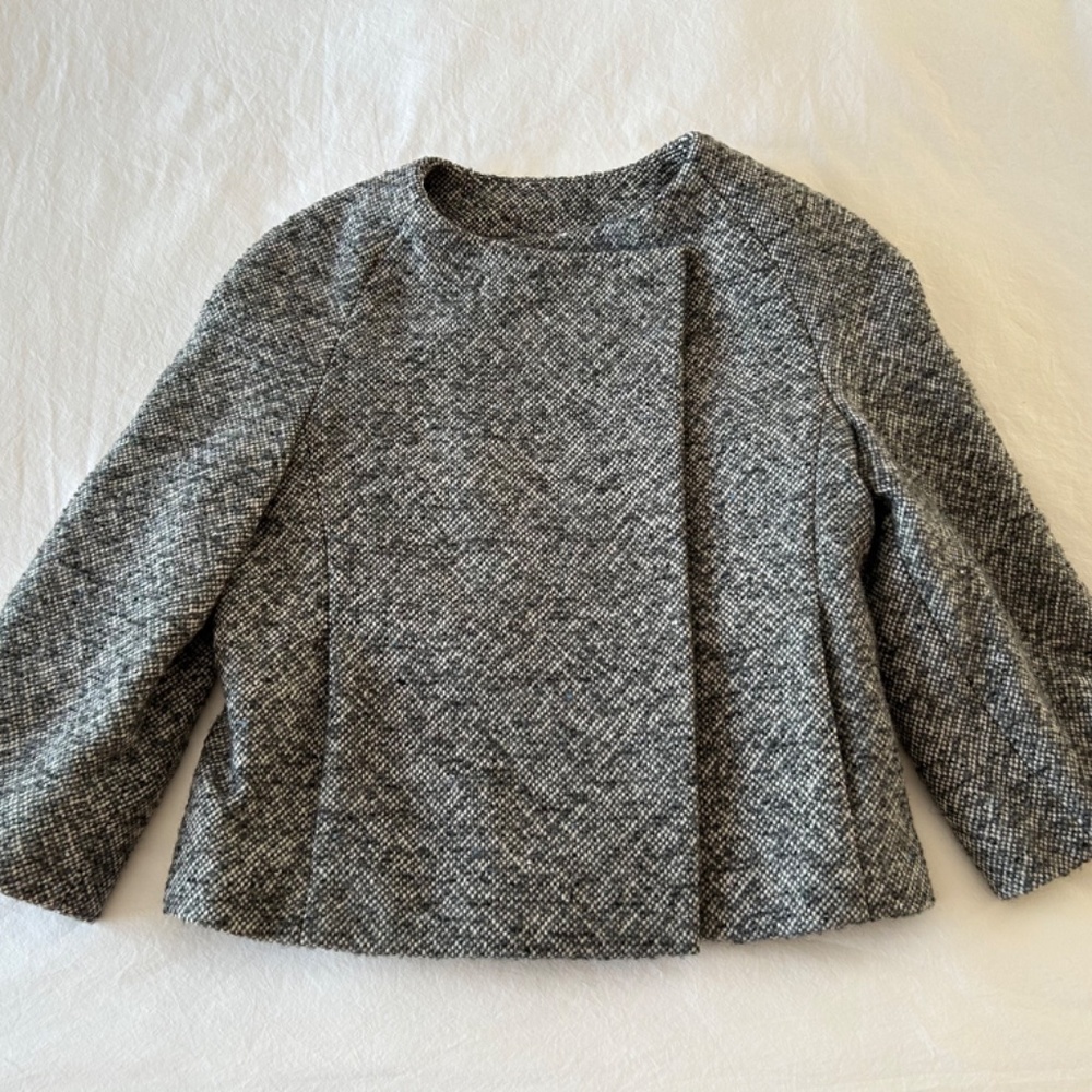 Banana Republic Tweed Jacket 60s Inspired Style